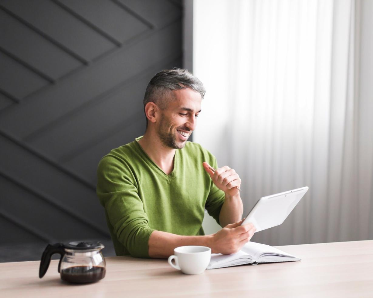 Interactive learning session showing portfolio allocation concepts